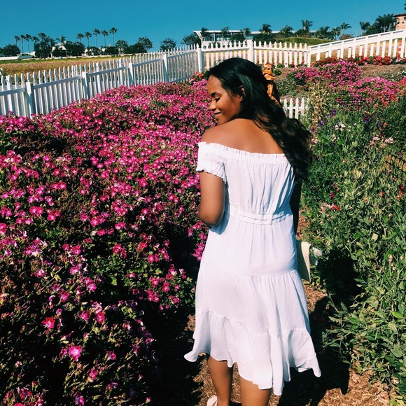 kookai Dresses & Skirts - Kookai Off the Shoulder Dress